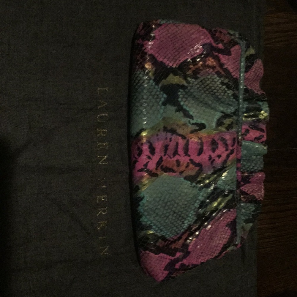 Lauren Merkin Skin Clutch